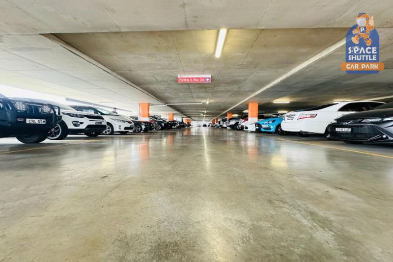 undercover parking Sydney airport