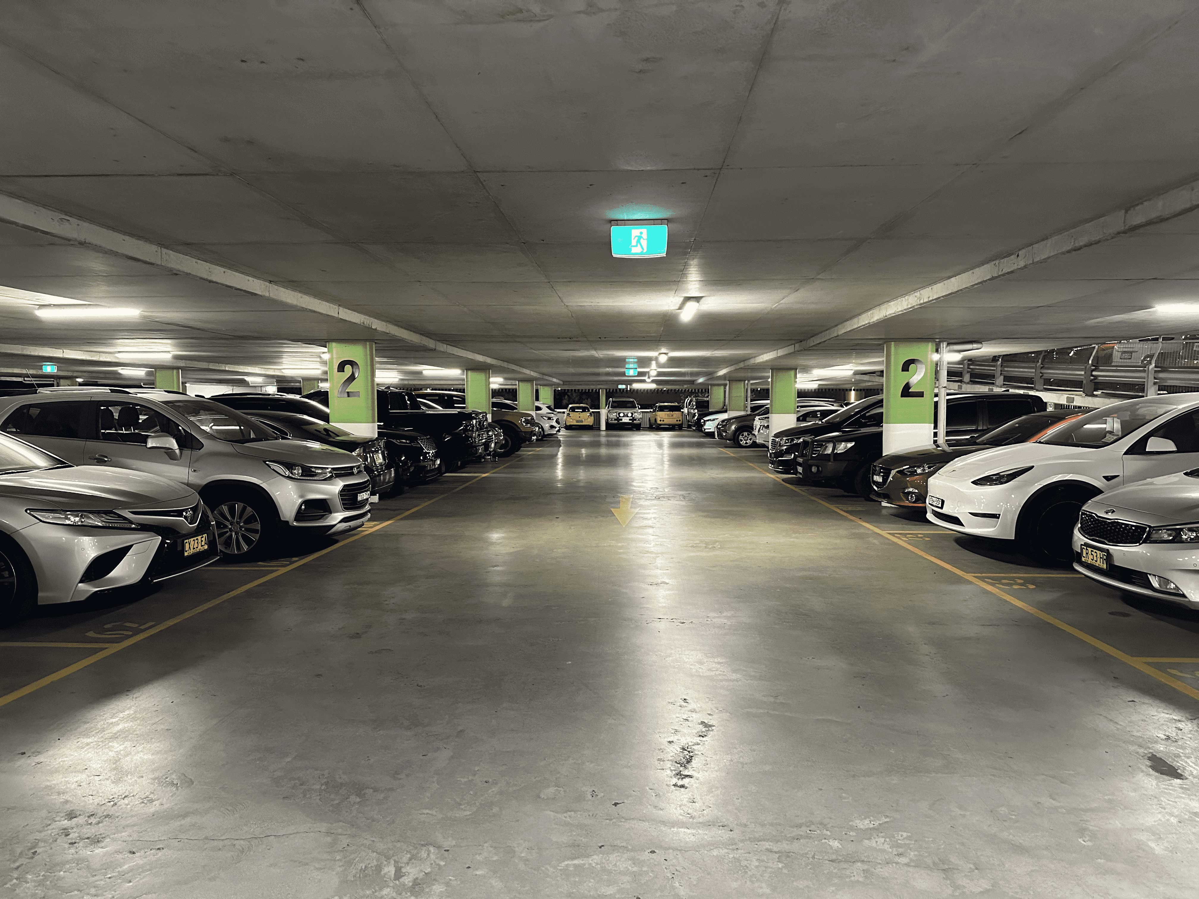 undercover parking Sydney airport